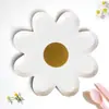 Plato de Cena Little Daisy de 7 pulgadas Entorno de Picnic Vajilla de Papel Ecológica Decoración de Fiesta de Cumpleaños Infantil Plato para Pastel Plato de Papel