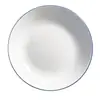 Venta al por mayor de fabricante de vajilla de cerámica blanca pura, incluyendo tazones, platos y juegos de platos para el hogar, así como platos de porcelana de hueso hechos a medida para hoteles y restaurantes, adecuados para su uso como regalos