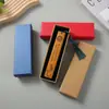 Caja de Empaque Personalizada Cielo y Tierra Caja de Regalo Rectangular Marcapáginas Pluma Caja de Regalo Simple para Pasador Venta al por Mayor