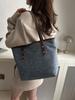 Bolsa de Grande Capacidade Moda Feminina Nicho Shoulder Bag 2024 Novo Estilo All-match Commuter Tote Bag Bolsa Classe
