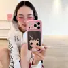 Funda de Teléfono Divertida Linda de Lunares Biyer Ilustración de Niña Pequeña 17 Aplicable 18 Pro Apple 18 Pro Max