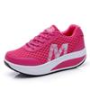 Estación Independiente de Amazon Venta al por mayor Transfronterizo Zapatos Deportivos para Mujer Zapatos de Malla Oscilantes Dropshipping Zapatos de Malla para Mujer Zapatos de Plataforma Zapatos Individuales