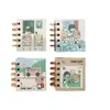 Bienestar Combinación Notas Adhesivas en Espiral Colección de Notas Adhesivas Mini Portátil Pequeño Bloc de Notas para Tareas Libro de Bolsillo