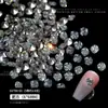 Celebridad de Internet Joyería para Uñas Grande Super Brillante Color Luz Forma Especial Fondo Puntiagudo Taladro Blanco Zirconia 5A Taladro Acumulativo Decoración para Uñas Taladro