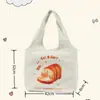 Loja de Panificação com Estoque Especializada em Sacolas de Lona para Presente, Sacolas de Pão de Grande Capacidade para Presente, Bolsas Tote Femininas, Sacolas de Algodão