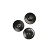 Botones de Concha de Caracol Mariposa Negro Natural con Bordes Interiores para Suéteres, Tejidos, Camisas y Trajes Fabricante Mayorista