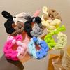 Diadema de Dopamina para Niñas Cuerda para el Cabello Cola de Caballo Banda de Goma Trenzada Cabeza 2025 Nuevos Accesorios para el Cabello Anillo para el Cabello de Alta Elasticidad