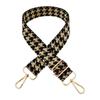 Nuevo Bolso de Hombro Ancho Jacquard Pied de Poule de 3.8cm Accesorios Correa de Hombro Cruzada Reemplazo Correa para Mochila Taza de Agua Cinturón Transfronterizo