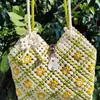 Rattan de 5 mm para bolsos tejidos de verano, 500 g, DIY hecho a mano, venta al por mayor de fabricante, degradado multicolor
