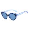 Nuevos Lentes de Sol Retro Ojo de Gato 2025 para Mujer Modernos para Cara Cuadrada Adelgazantes Mismo Estilo Libro Rojo Pequeño Estilo Europeo y Americano Lentes de Sol de Alta Gama