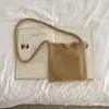 Bolso para teléfono de punto hecho a mano estilo coreano para otoño/invierno, moderno y lindo, perfecto para llevar al hombro o cruzado