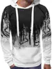 Suéter con Capucha para Hombre de Talla Grande Explosiones de Comercio Exterior Invierno 2019 Estampado de Letras de Personalidad Top Casual para Hombre para Hombre