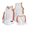 Conjunto de Uniforme de Baloncesto de Verano para Adultos, Uniformes Impresos para Competición y Entrenamiento de Estudiantes Universitarios, Jerseys Deportivos Estilo Americano con Texto Impreso, Mayoreo