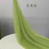 Novo Estilo Floresta Verde Completa Chinesa Decoração de Cena Externa Tecido de Cortina de Gaze Cortinas de Tecido Gaze para Caligrafia Pano para Pendurar na Lareira