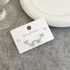 Nuevo Set de Pendientes para Mujer Pendientes de Corazón Pendientes de Presión Artísticos Europeos y Americanos con Goteo de Aceite Venta al por Mayor Transfronterizos 2026 Nuevos Accesorios de Oreja de Moda