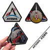 Parche triangular bordado de la NASA Taifeng, nueva versión 2026 del cohete de exploración espacial Artemis