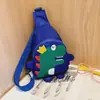 Bolsas Infantis Desenho Animado Fofo Dinossauro Pequeno Bolsa de Peito 2024 Primavera Nova Tendência Bolsas de Presente para Crianças Venda por Atacado