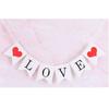 Romantic confession marriage proposal arrangement fishtail flag wedding party birthday wedding room dress love trunk colorful flag