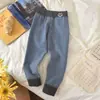 Calça Térmica Infantil Sem Costura Classe A Antibacteriana de Lã de Seda 10A, Essencial para Uniforme Escolar, Calça Térmica de Outono para Meninos e Meninas