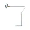 Interface USB Design Simples Sala de Estar Quarto Proteção para os Olhos Estudo Escritório Luminária de Mesa Retrátil LED Dimerizável Luminária de Mesa com Cor Ajustável