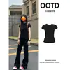 Falda Gris de Corte A para Mujer, Nuevo Estilo Verano 2026, Falda Deportiva Casual Ajustada a la Cadera, Falda Sudadera, Falda Corta