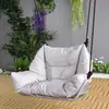Silla Mecedora de Cesta Colgante para Exteriores de Metal Silla Colgante Individual Proyecto de Hotel Personalización