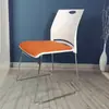 Silla para Conferencias de Capacitación, Silla Simple para Mesa de Reuniones de Oficina para Personal, Silla sin Brazos con Respaldo, Silla de Oficina para Sala de Conferencias
