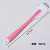 Espátula de Silicone Translúcida de Fábrica Espátula para Creme Pequena Espátula de Silicone Translúcida Ferramenta de Espátula de Silicone Doméstica