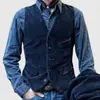 Estación Independiente de Amazon Transfronteriza Ropa de Trabajo Chaleco para Hombre Americano Chaleco de Pana Chaqueta