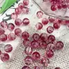 Contas de Gelo Rachado de Verão 8-10mm Contas Soltas Contas de Vidro Rachado Bicolor Acessórios para Pulseira DIY