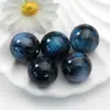 Cuentas de Sirena Sueño Estelar 16 mm Resina Color Pulsera Cadena de Teléfono Móvil de Moda Agujero Redondo Sinfonía DIY