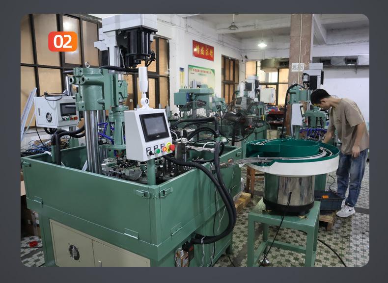 圆盘式自动钻孔攻牙机 多轴多方向全自动钻孔攻丝攻牙机