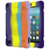 Para Amazon Fire7 2019 Funda plana colorida de silicona suave todo incluido antigolpes Funda protectora para Amazon HD8