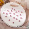 Accesorios Metálicos para Uñas Aleación Flor de Cinco Pétalos Arte de Uñas Fábrica Venta al por Mayor Mini Flor de Perla Uso para Uñas Decoración de Uñas