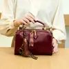 Bolso Almohada Texturizado Vintage para Mujer 2026 Nuevo Bolso de Mano Retro para Mujer Cuero de Cera de Aceite Bolso de Hombro Único Cruzado
