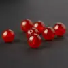 Ágata Vermelha Natural 7a Contas Espalhadas Acessórios para Joias DIY Pulseira de Cristal Feita à Mão Colar Contas Semi-acabadas