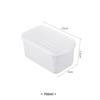 Caja de conservación de carne congelada para refrigerador, refrigerador de grado alimenticio, plástico especial con tapa, caja sellada para alimentos congelados y conservantes de frutas