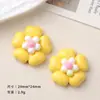 Acessórios de resina diy de desenho animado acessórios amor pétala cola de creme grampo de cabelo feito à mão capa de celular fivela de sapato acessórios lote