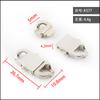 Mini Hebilla Metálica Equipaje Bolso de Hombro Ropa Hebilla de Liberación Rápida Accesorios Mochila Bolso Escolar Cincha Hebilla de Aleación de Zinc