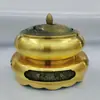Chapado en oro vietnamita oro real clásico chino koi incensario adornos de aromaterapia para el hogar comercio electrónico en vivo fábrica al por mayor