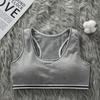 Roupa Íntima para Período de Desenvolvimento para Meninas, Algodão Puro, Sutiã Sem Aro, Estilo Camiseta Curta, para Alunas do Ensino Fundamental II e Médio, Top Tubo Esportivo, Transfronteiriço