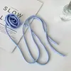 Flor de Cuello de Satén, el Mismo Estilo que el Gargantilla de Flor Tridimensional de la Bloguera Coreana, Accesorio de Collar de Flor de Rosa