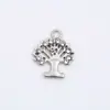 Accesorios Populares de Joyería Árbol de la Vida de Amazon, Pulsera con Colgante Conectado por Pedrería, Accesorios DIY de Joyería Electrochapada de Aleación