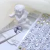 K9 Deslumbrante 6*8mm Corte Princesa Flor de Gelo Base Pontiaguda Translúcido Iluminador Luxo Leve Alta Qualidade Acessórios de Nail Art Usáveis