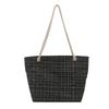 Bolsa de Ombro Literária Feminina Bolsa Grande 2025 Nova Moda Coreana Bolsa de Lona Moderna Grande Capacidade Bolsa de Mão