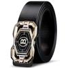 Cinturón para Hombre Diente de Jaguar Sin Dientes Ropa Interior Hebilla Automática Cinturón para Hombre Casual Versátil Cinturón para Pantalón de Hombre Listo para la Venta