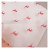 Papel de Presente Rombus Quadrado nas Cores Vermelho e Verde Natal Presente de Alto Padrão Revestido com Papel Sydney Impressão Colorida