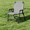 Nueva Silla Kermit Gruesa Cómoda para Sentarse Largo Camping al Aire Libre Silla de Picnic Plegable Portátil Silla Plegable Kermit
