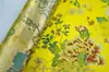 9641Tela para Chaleco Brocado Jacquard Imitación Canción Estilo Nacional, Material para Ropa Tejido en Oro, Tela Hanfu Estilo Chino Nuevo