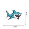 Serie Oceánica Bordado por Computadora Sirena, Estrella de Mar, Tiburón, Pingüino, Camarón Parches Termoadhesivos Venta al por Mayor Lindos